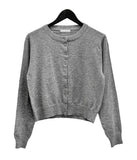 Double Button Basic Cardigan