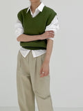 [INC MADE] Bellou V-neck Knit Vest