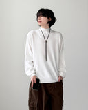 Cash Like Half Neck Knit