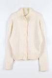 Teddy Boucle Button Cardigan