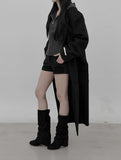 Lentz Pintuck Maxi Overfit Coat