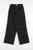 Hark eyelet denim pants