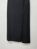 Hidden Wool Slit Skirt