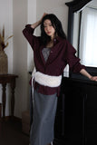 Zipper layered skirt