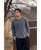 Layered Henley Neck