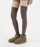 Roy long ribbed knee socks
