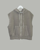 Cos Pigment Hooded Vest