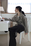 Eid high neck belted coat