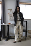 Wavy bohemian denim