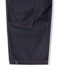 Orange Stitch Double Knee Denim