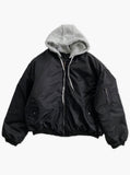 MA-1 hood padding Jacket