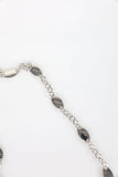 Tawon silver chain belt