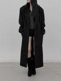 Lentz Pintuck Maxi Overfit Coat