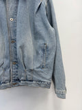 Tuck Medium Washed Denim JK