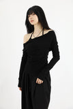 Miere Halter Layered Tee