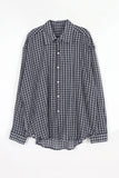 Mono seersucker check shirt