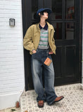 BEGIN WIDE DENIM
