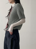 Wave Tencel See-through Polar T-Shirt