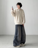 Hermi Washing Knit Zip-Up