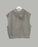 Cos Pigment Hooded Vest