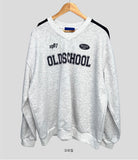 Old school V-neck sweatshirt