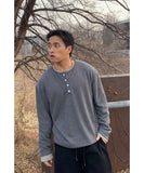 Layered Henley Neck