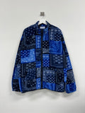 Paisley Fleece Zip-up
