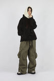 Work cotton cargo pants