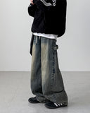 Minor Crack Wide Denim