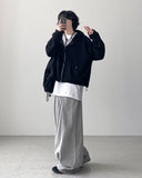 Love One Crop Hood Zip-Up