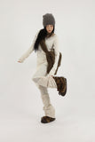 Crew net knit skirt