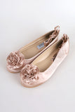 Strap corsage sandals