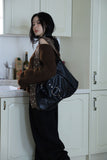 Multi circle studded big bag
