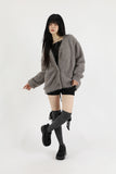 Puppy Poseul Fur Cardigan