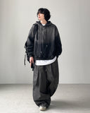 Martina Washing Denim Hoodie