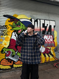 Check Over Hood Shirt