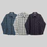 Linen Check Texture Shirt
