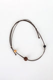 Choco ball wood necklace