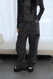 Deer Cargo Zipper Denim