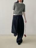 Wave Tencel See-through Polar T-Shirt