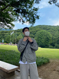 Two-Way Nylon Pocket Wind Jumper