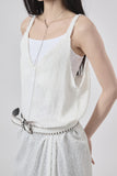Embossed see-through bustier one-piece