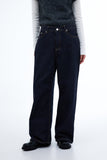 Leary Brushed Wide Jeans