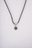 black steel necklace