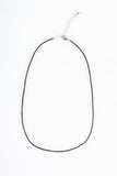 black chain necklace