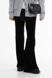 Flon velvet flare brushed lounge pants