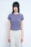 Uma layered ribbed T-shirt