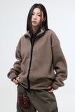 Braun Text Fleece Shearling Jacket