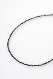 glitter bead necklace