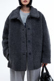 Diomi Collar Fur Coat